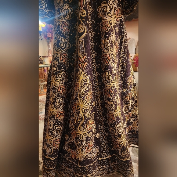 Heavily Embroided middle Eastern Kaftan - Picture 4 of 5